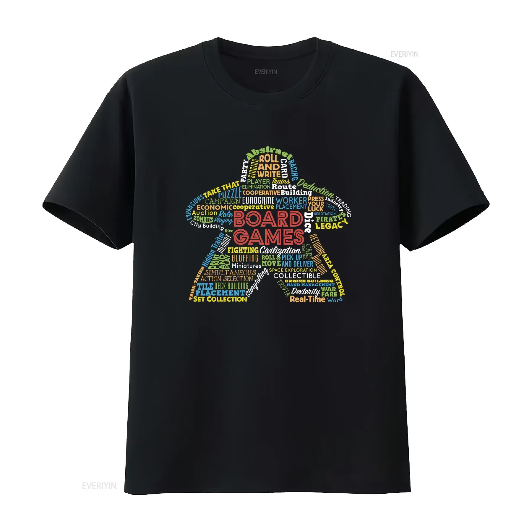 Vintage Fashion Game - ボードゲームのメカニズム ミープル ゲームの種類 Tシャツ ヴィンテージ ウォッシュ加工