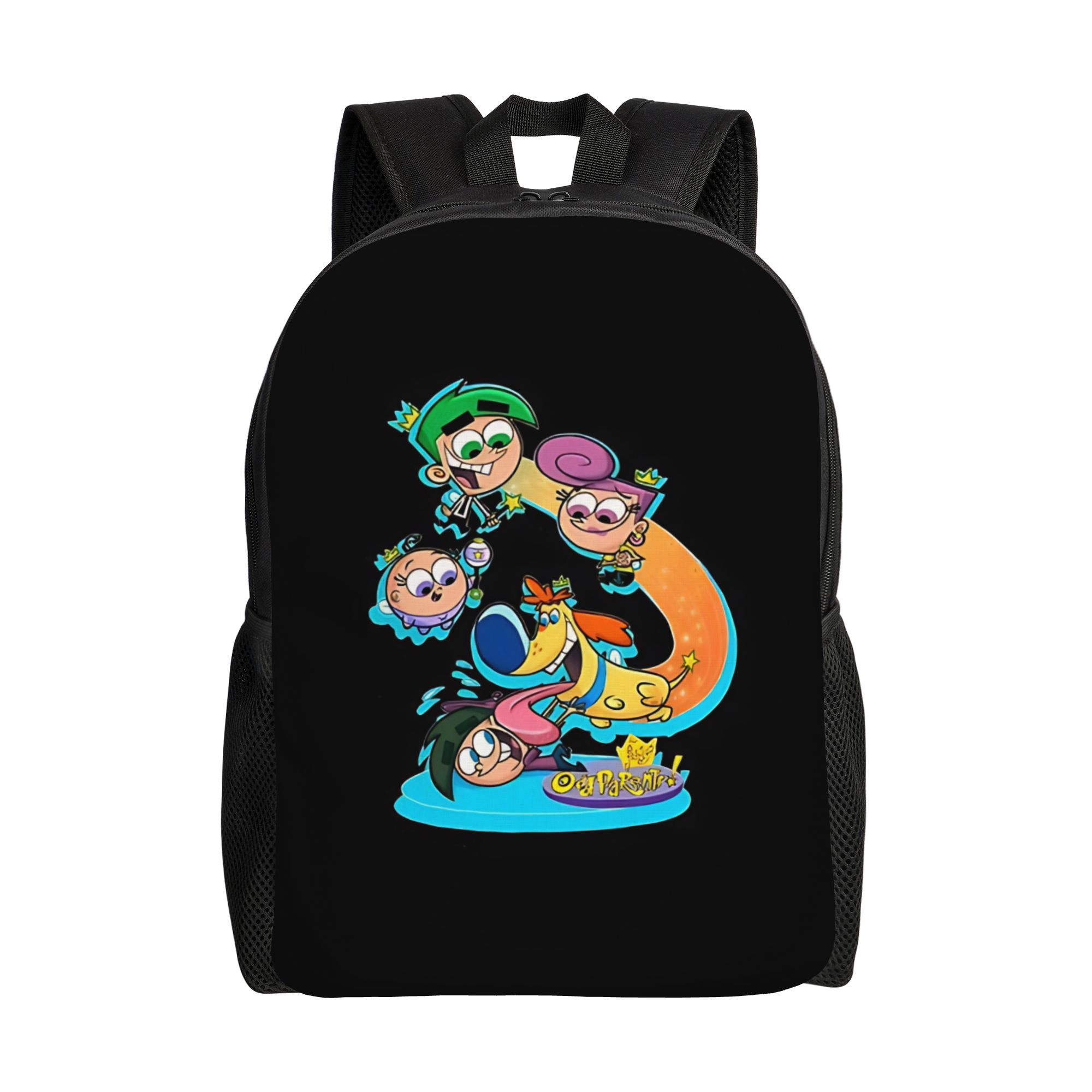 Vintage Fashion Faire - Fairly Odd Treasures ファンキーなヴィンテージスクールバッグ 学生向けスポーティでおしゃれなモチラ 大容量ラップトップバッグ