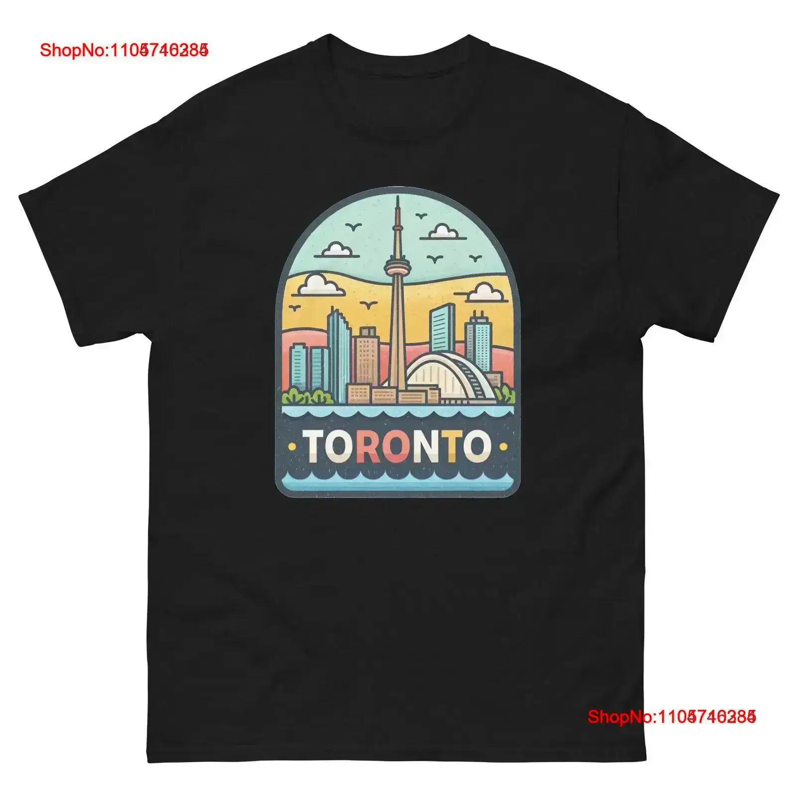 Vintage Fashion Toronto - トロントワールドトラベルアーバンエリアシティTシャツヴィンテージウォッシュドファッション多用途ストレッチソフトオムカジュアルデザイナー服