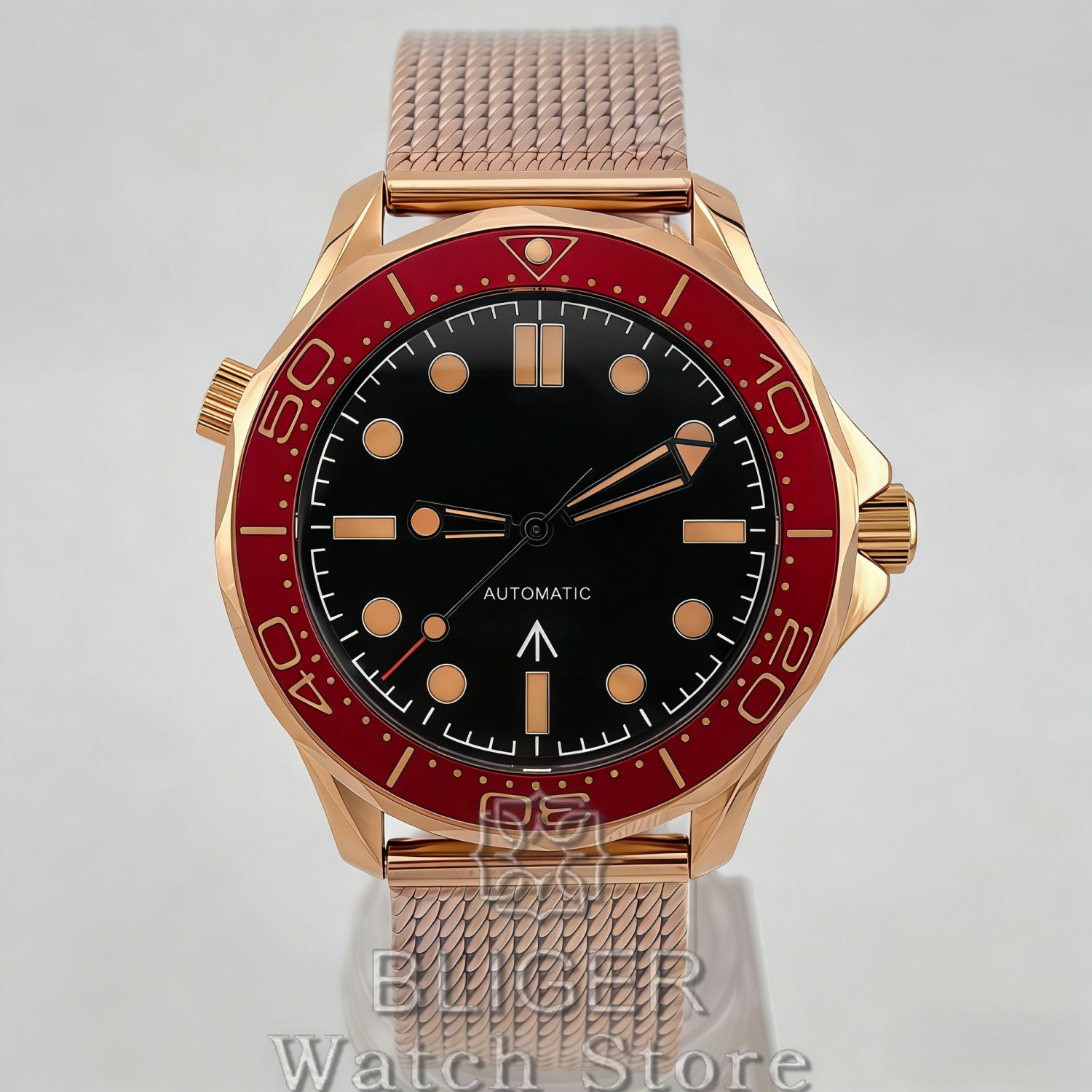 Vintage Fashion Complete - BLIGER ヴィンテージ ブロンズ ローズゴールド 41mm メンズ