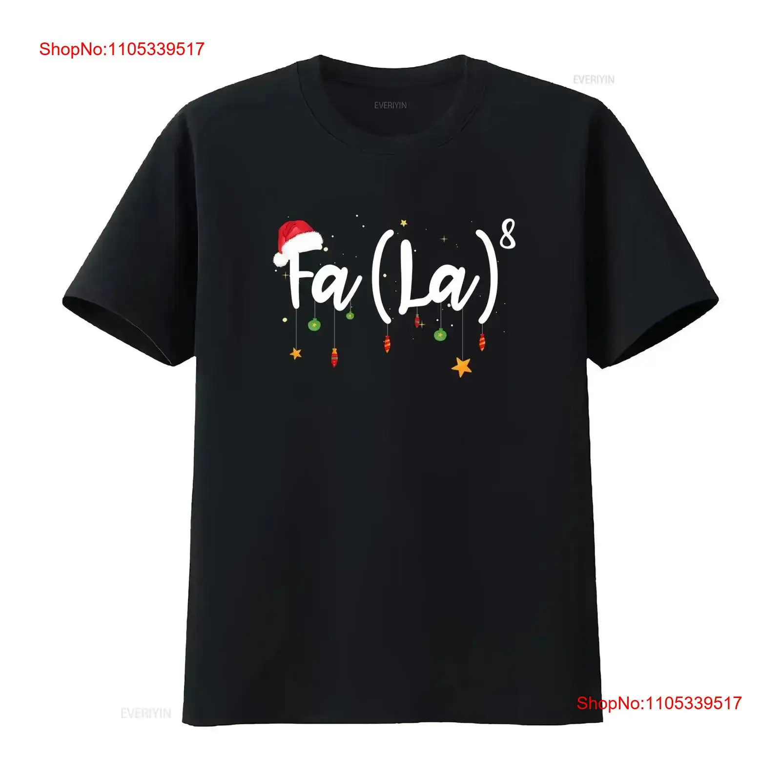 Vintage Fashion La - FA LA 8 面白いクリスマス T シャツ