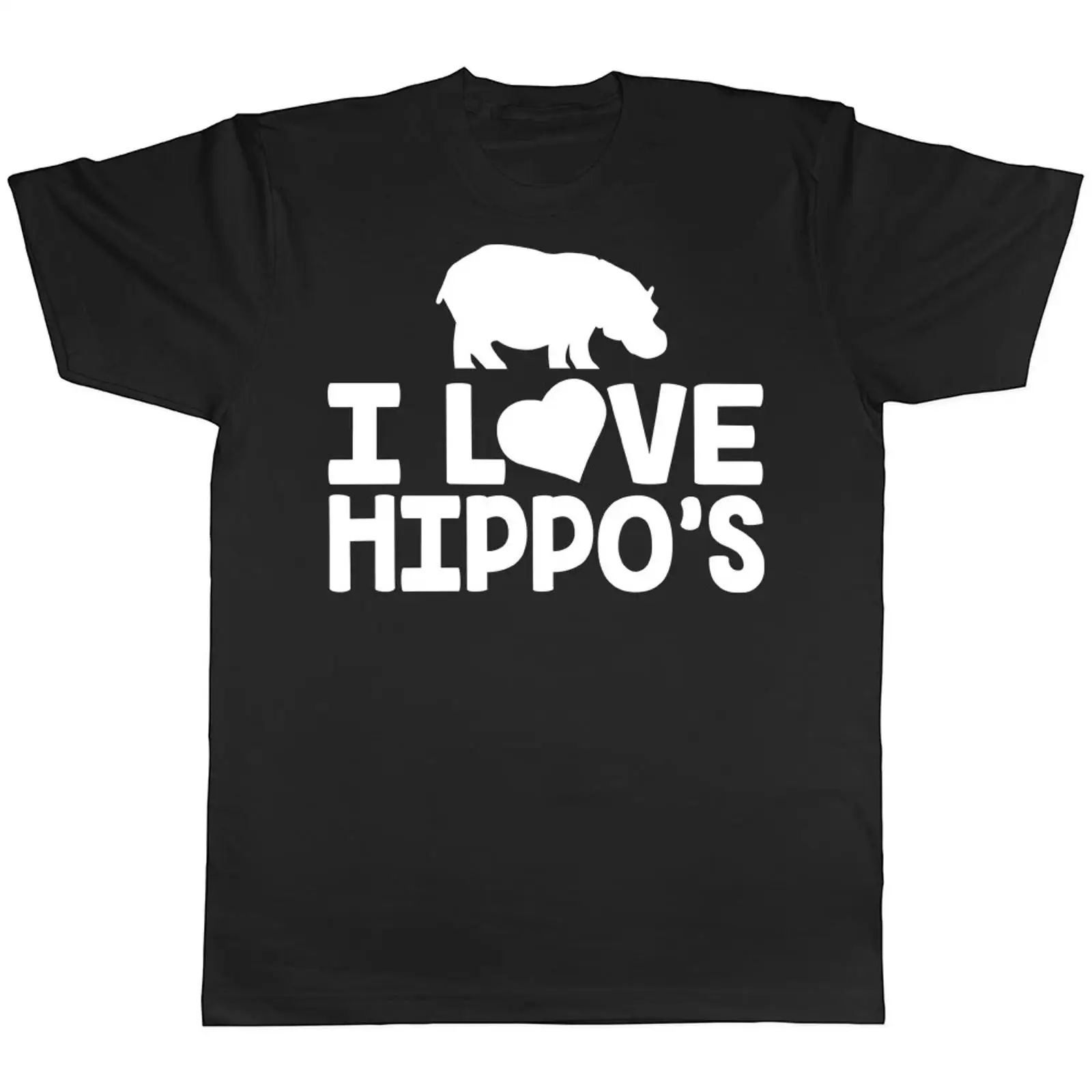 Vintage Fashion Herren - I Love Hippoのメンズ・レディースTシャツ、ヴィンテージウォッシュ加工のデザイナーズウェア、スタイリッシュなファッション、ストレッチ素材のカジュアルトップス、普段使いに最適。