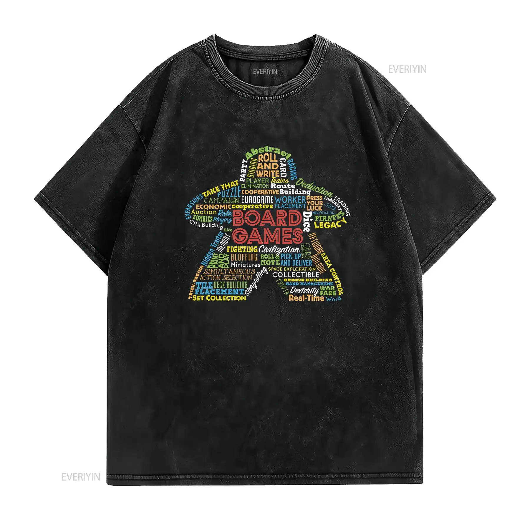 ボードゲームのメカニズム ミープル ゲームの種類 Tシャツ  - Vintage Fashion Game のレビューと価格