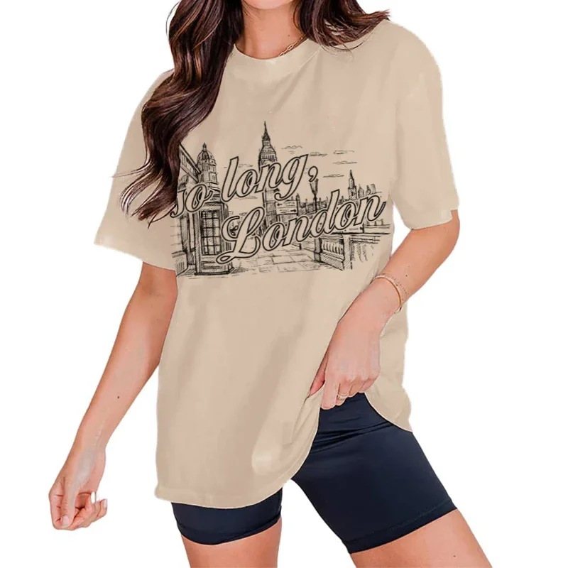 女性用半袖Tシャツ,ヴィンテージ,ロング,トレンディ,音楽, - Vintage Fashion London のレビューと価格