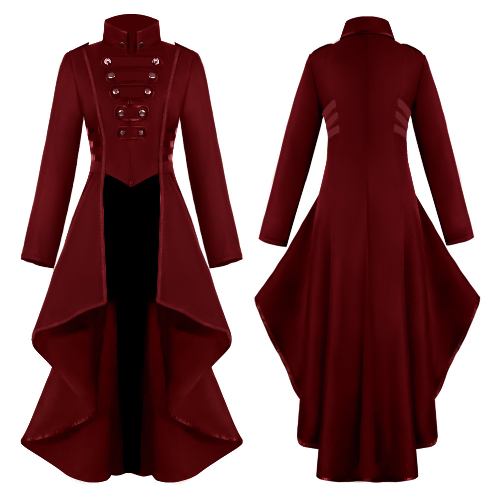 ゴシック海賊ドレスハロウィンコスチューム女性ヴィンテージガウ - Vintage Fashion Dress のレビューと価格
