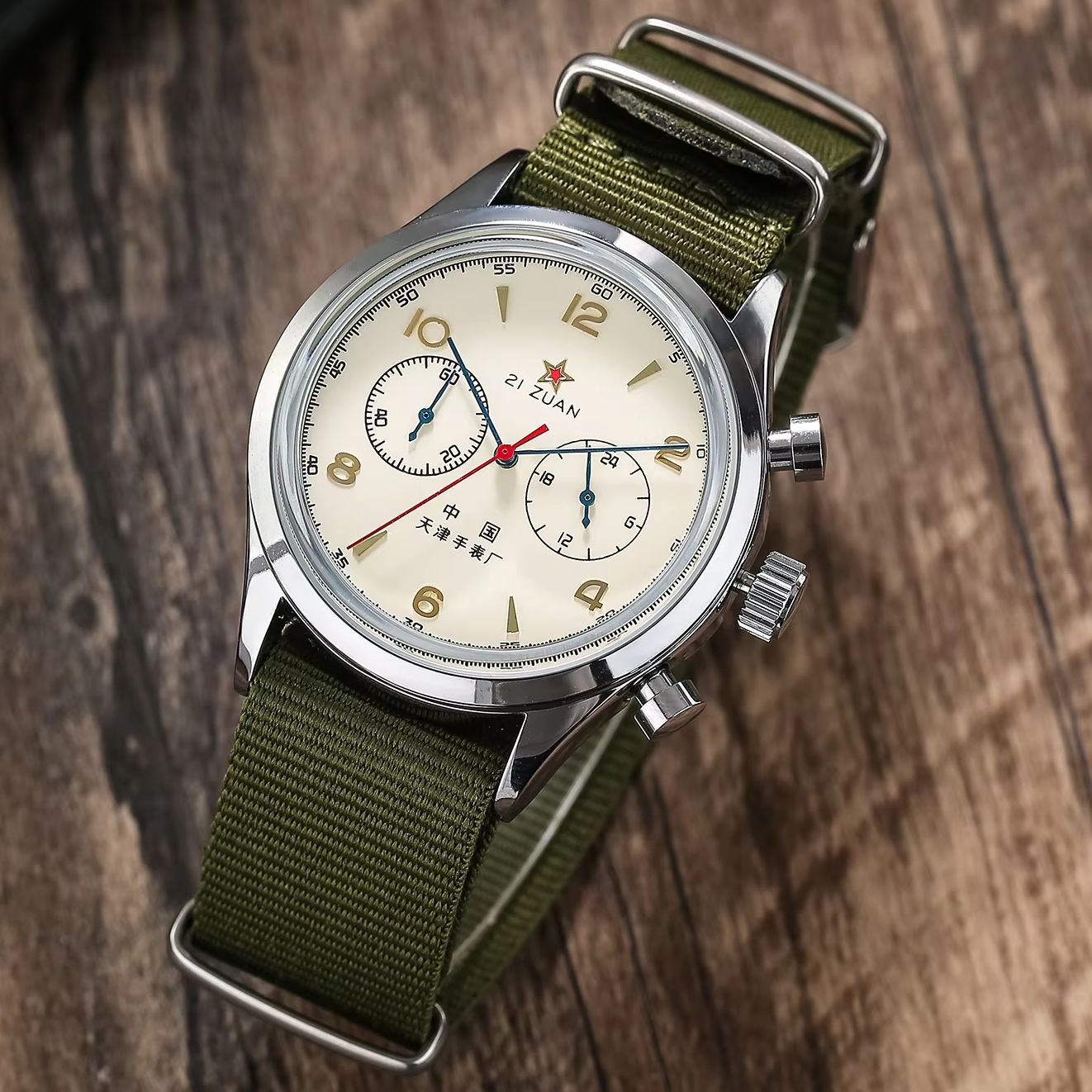 メンズウォッチ 1963 パイロット オートマチックウォッチ - Vintage Fashion Complete のレビューと価格