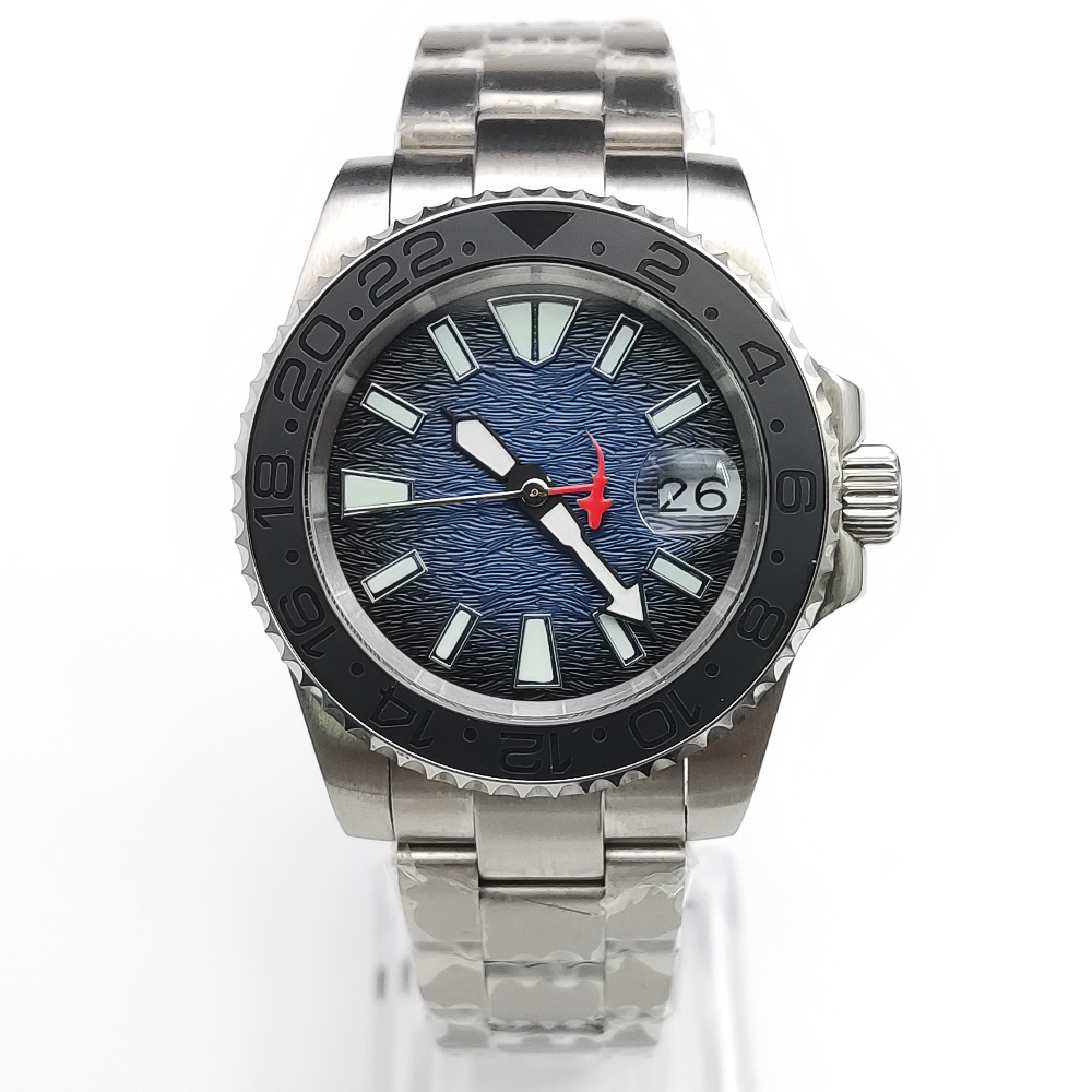 40ミリメートルメンズ腕時計NH35運動発光自動機械式時計氏 - Vintage Fashion Complete のレビューと価格