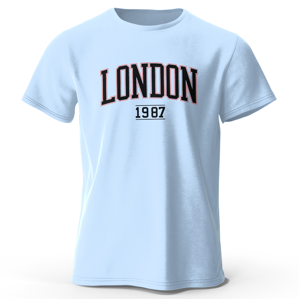 メンズ ロンドン 1987 ヴィンテージ Tシャツ スポーツ - Vintage Fashion London のレビューと価格