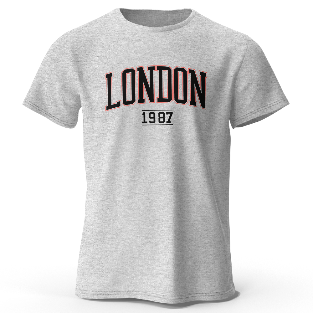 メンズ ロンドン 1987 ヴィンテージ Tシャツ スポーツ - Vintage Fashion London のレビューと価格