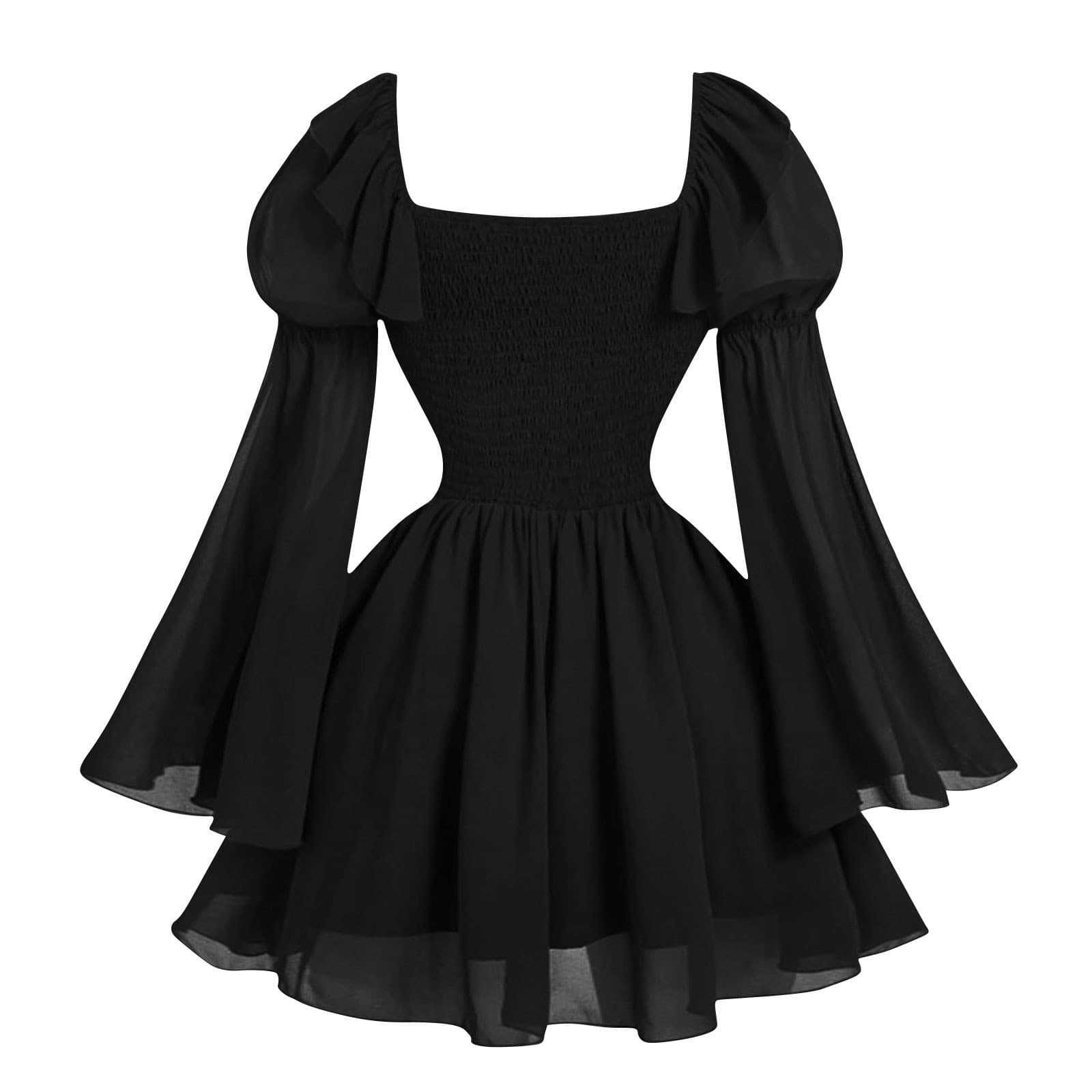 ルネサンス中世風長袖パフスリーブドレス ハロウィンカーニバル - Vintage Fashion Dress のレビューと価格