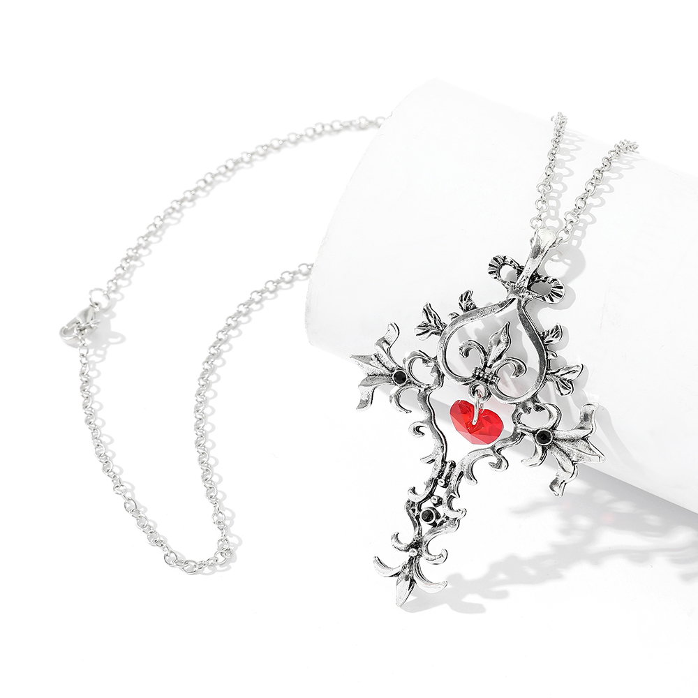 ファッション絶妙なネックレスヴィンテージ聖心宝石クリスタルク - Vintage Fashion Jewelry Necklaces のレビューと価格