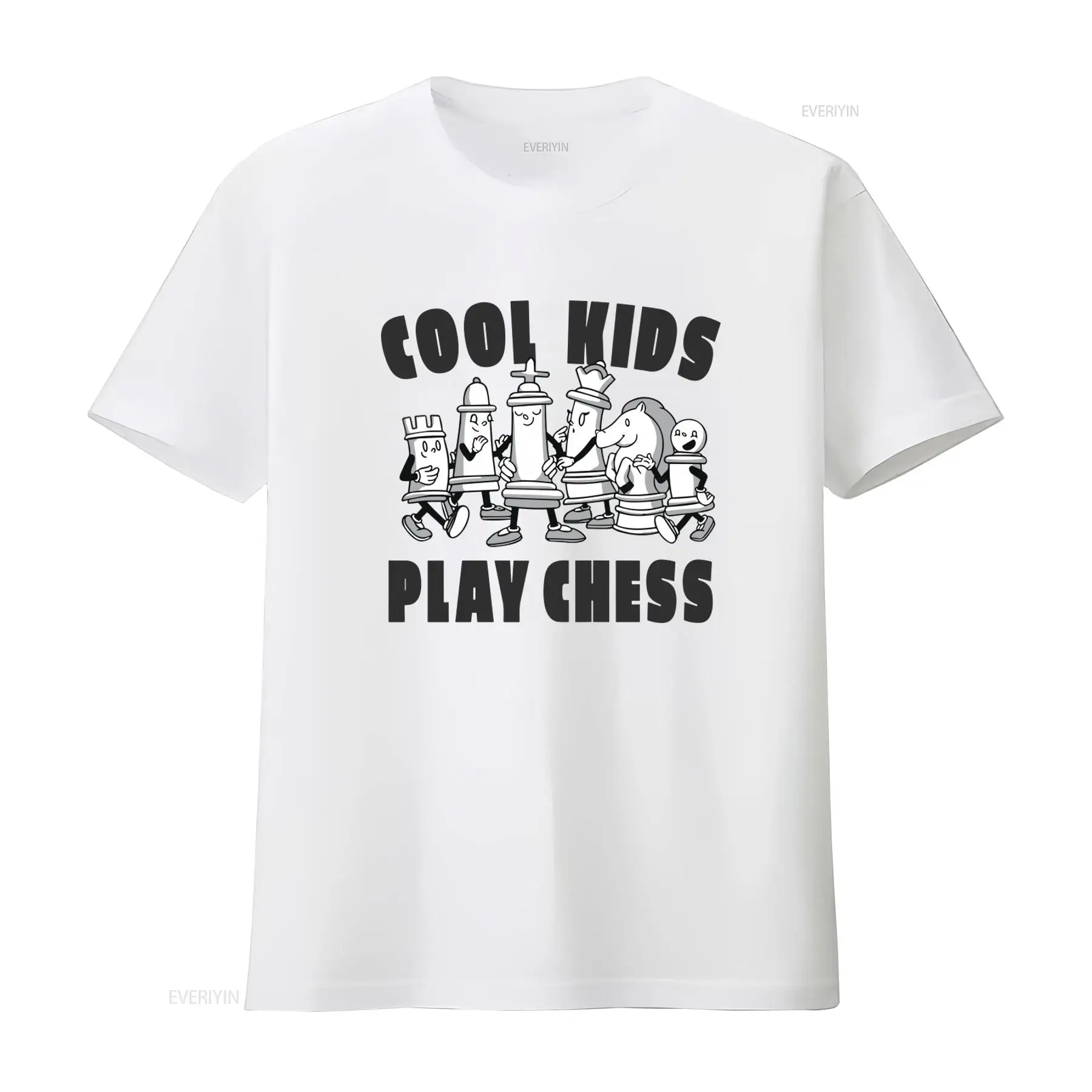 クールキッズプレイチェス 100 コットン Tシャツ 楽しい - Vintage Fashion Game のレビューと価格