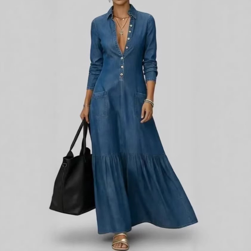 新しいファッション長袖ターンダウンカラーシングルブレストソリ - Vintage Style Women Fashion のレビューと価格