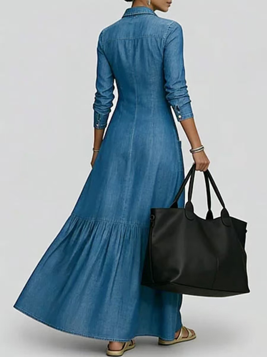 新しいファッション長袖ターンダウンカラーシングルブレストソリ - Vintage Style Women Fashion のレビューと価格
