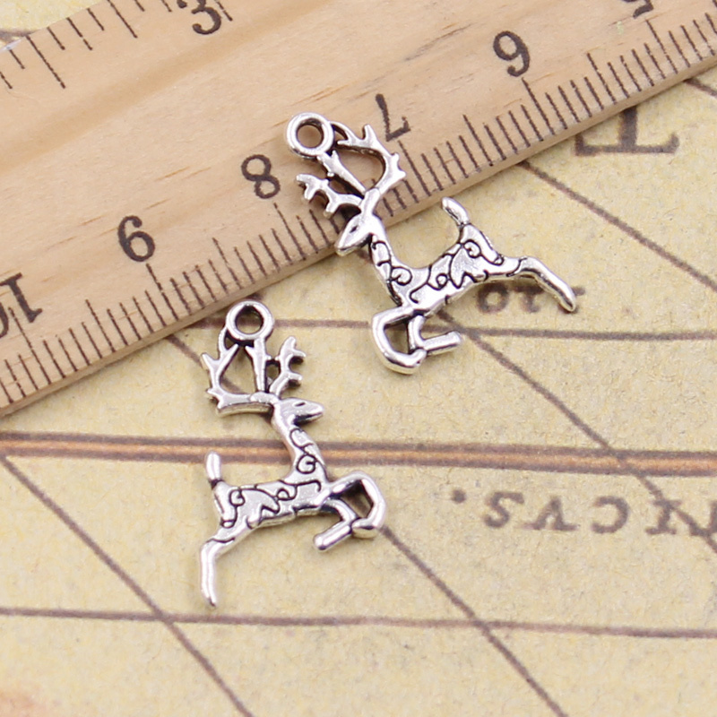クリスマスチャーム22x14mm,アンティークペンダント,手 - Vintage Fashion Finds のレビューと価格